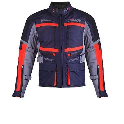 JAQUETA FORZA ADVENTURE 4 SEASON DARK/BLUE/RED/GREY REF. 3400