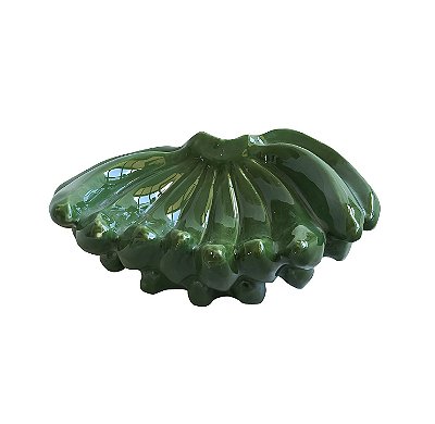 Banana de faiança Verde