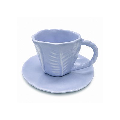 Xícara couve azul