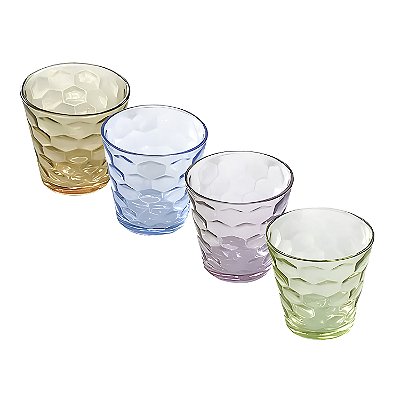 Conjunto de copos pastel (4 unidades)