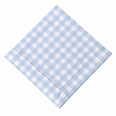 Guardanapo vichy azul