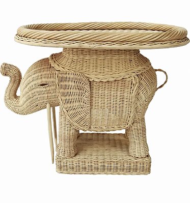 Mesa lateral elefante junco