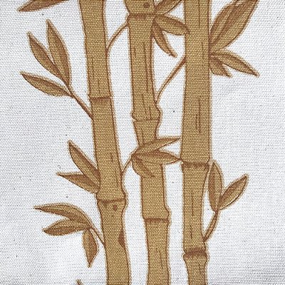 Toalha de mesa estampa bambu marrom (2,5 x 1,5m)