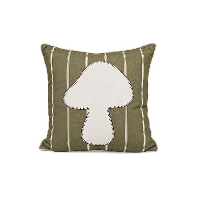 Capa de Almofada Cogumelo Mário Bros 48x48 cm