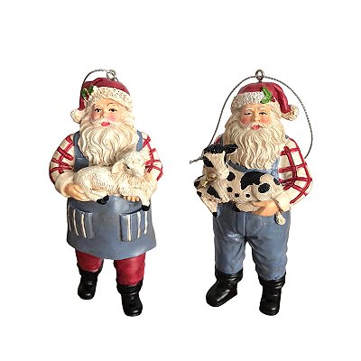 Papai Noel Decorativo com Presente 44cm Tok da Casa - DadePresente