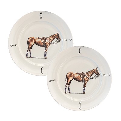 Prato sobremesa Cavalo Haras (2 unidades)