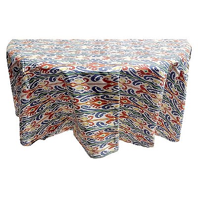 Toalha de mesa xadrez laranja (2,50 x 1,40) - Kasa57 - kasa 57