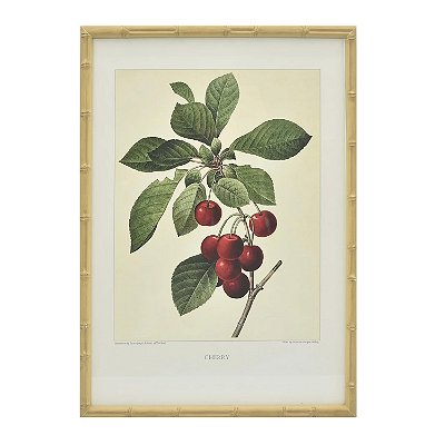 Quadro gravura cereja