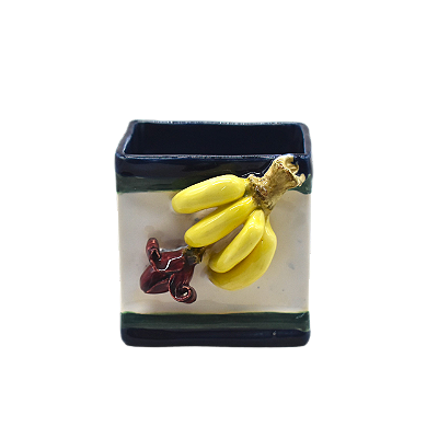 Porta adoçante com aplicação cacho de banana