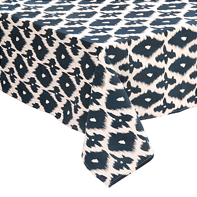 Toalha de mesa ikat azul 2,60 x 1,80