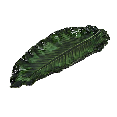 Petisqueira folha verde Orlando (46 cm)