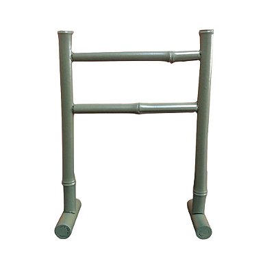 Porta Toalha de Bambu Verde