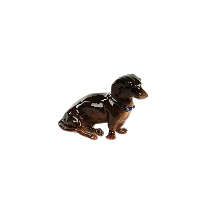 Escultura cachorro Basset