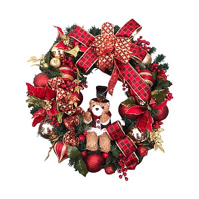Guirlanda de Natal Ursinho