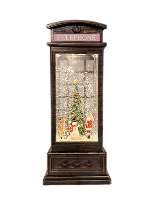 Brinquedo de Natal Cabine de telefone