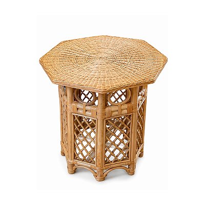 Mesa lateral sextavada