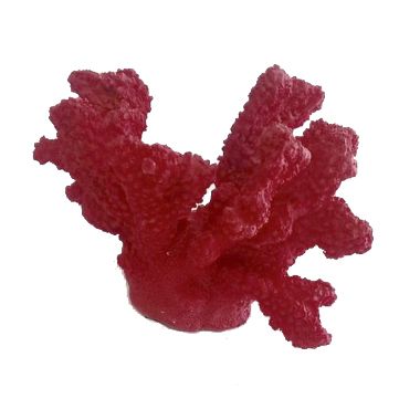 Coral Vermelho Decorativo (2 unidades)