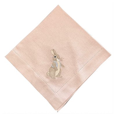 Guardanapo de Coelhinho Rosa