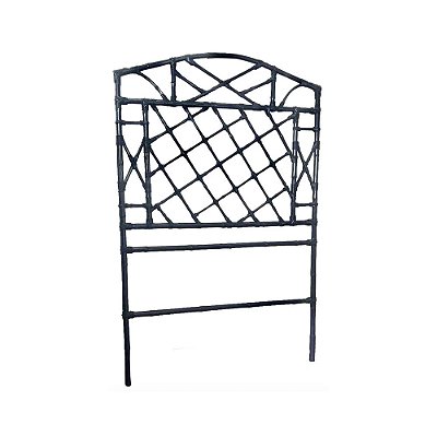 Cabeceira de cama de Bambu colorida (solteiro)