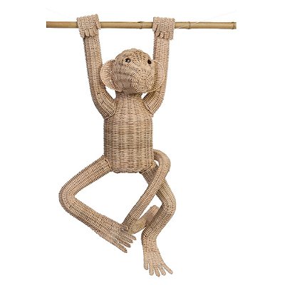 Macaquinho pra pendurar em rattan