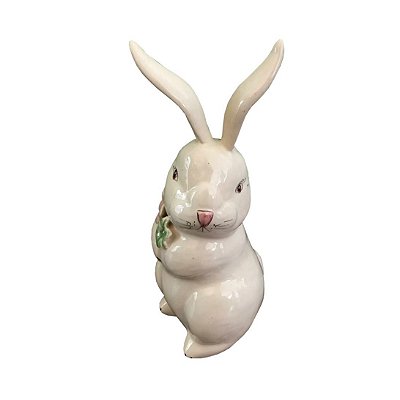 Coelha de cerâmica Charmosa