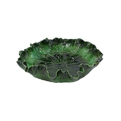 Bowl vitoria régia verde M (44 cm)