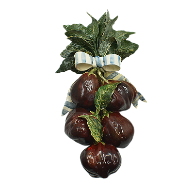 Penca de tomates com laço