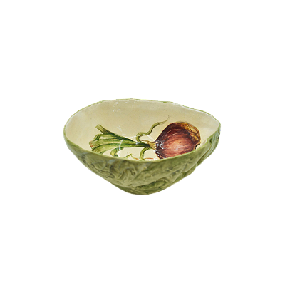 Mini bowl folha de repolho com desenho de cebola