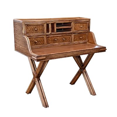 Escrivaninha madeira e fibra