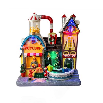 Brinquedo de Natal Loja da Pipoca