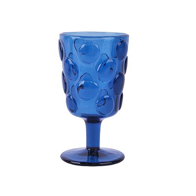 Taça azul relevo bolhas (jogo 6)
