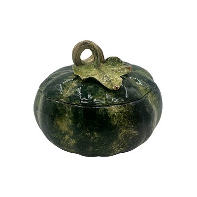 Consumê abóbora verde escura