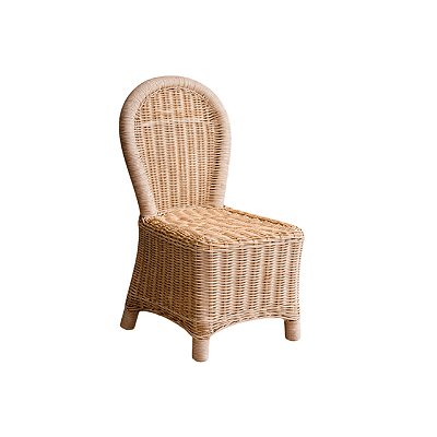 Mini cadeira decorativa de rattan 1