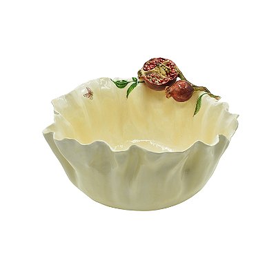 Bowl Vitoria Régia com romãs