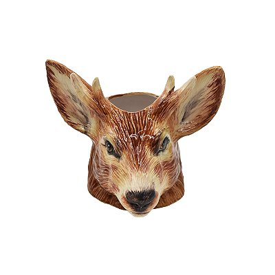 Vaso cabeça de veado