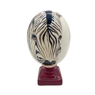 Enfeite de zebra tipo pinha