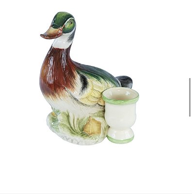 Pato com vaso