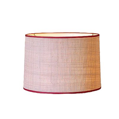 Cúpula palha buriti com fitilho vermelho