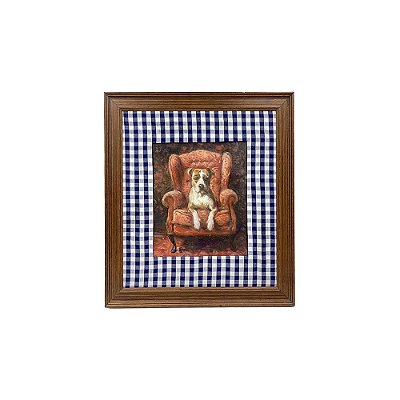 Quadro cachorro Staffordshire Terrier