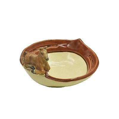 Bowl com aplique de cavalo na borda