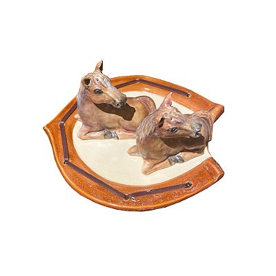 Saleiro e pimenteiro cavalo