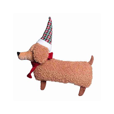Almofada cachorro salsicha natalino