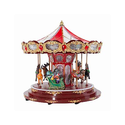 Brinquedo de Natal Carrossel com trenó