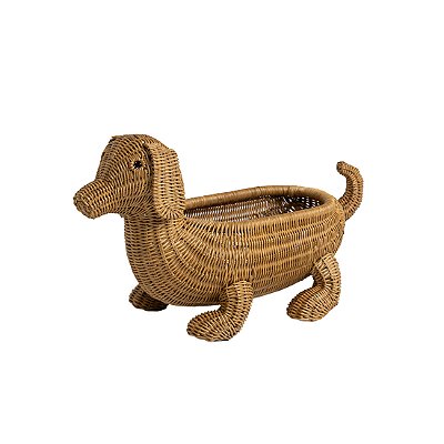 Cesto Dog em rattan