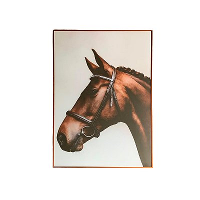 Quadro cavalo perfil (60x90cm)