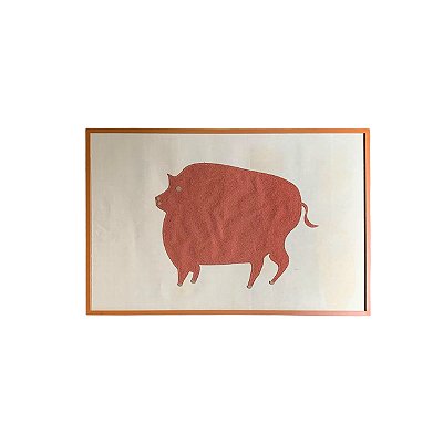 Quadro Farm Pig (100x70 cm)
