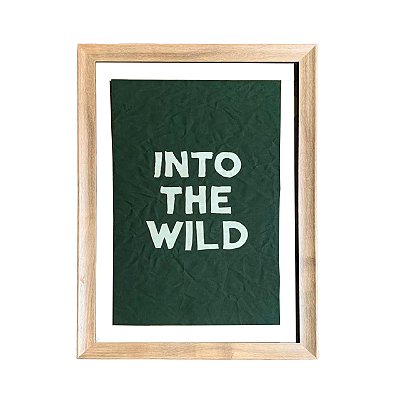 Quadro tecido Into the Wild (75x50 cm)
