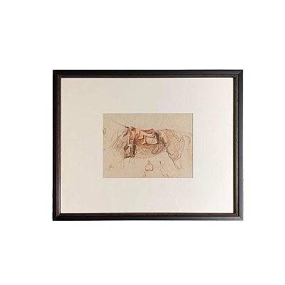 Quadro desenho selaria (50 x 40 cm)