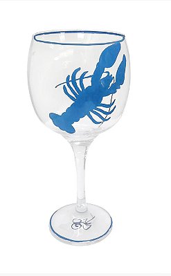 Taça gin lagosta azul (jogo 2)
