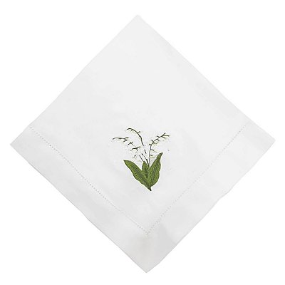 Guardanapo flor de muguet